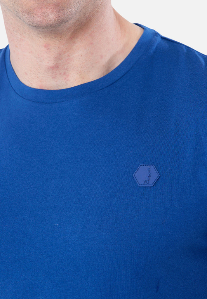 A men's Blue T-Shirt from 6th Sense.