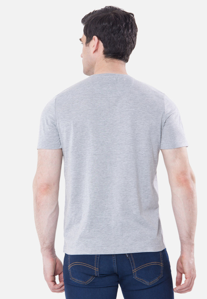 A men's Grey T-Shirt from 6th Sense.