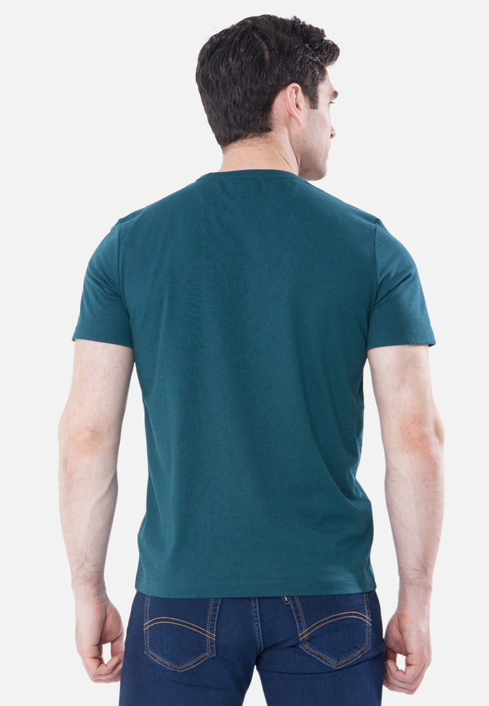 A men's Sea Moss Green T-Shirt from 6th Sense.